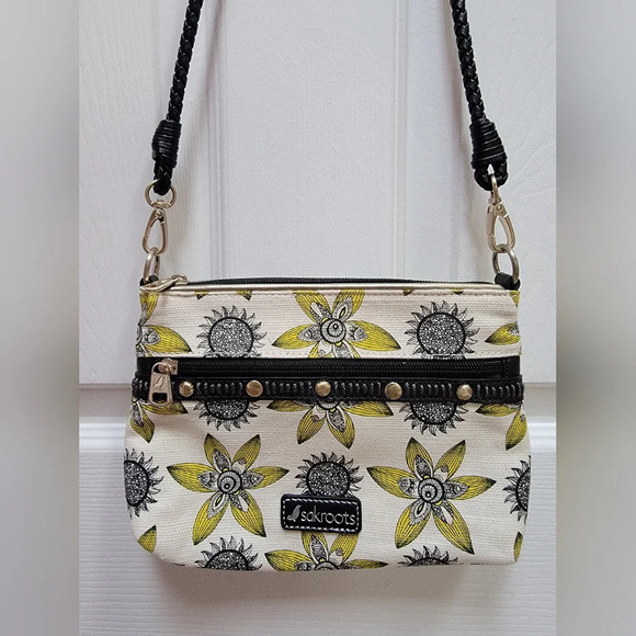 Sakroots Sunshine Spirit Desert Artist Circle Crossbody Bag - Picture 1 of 4